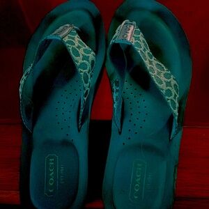 Gently worn Coach sandals